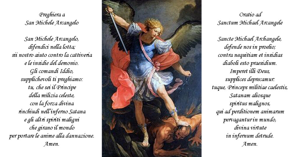 Preghiera A San Michele Di Leone Xiii Preghiera a San Michele Arcangelo di Leone XIII - Eugenio Hasler (?)